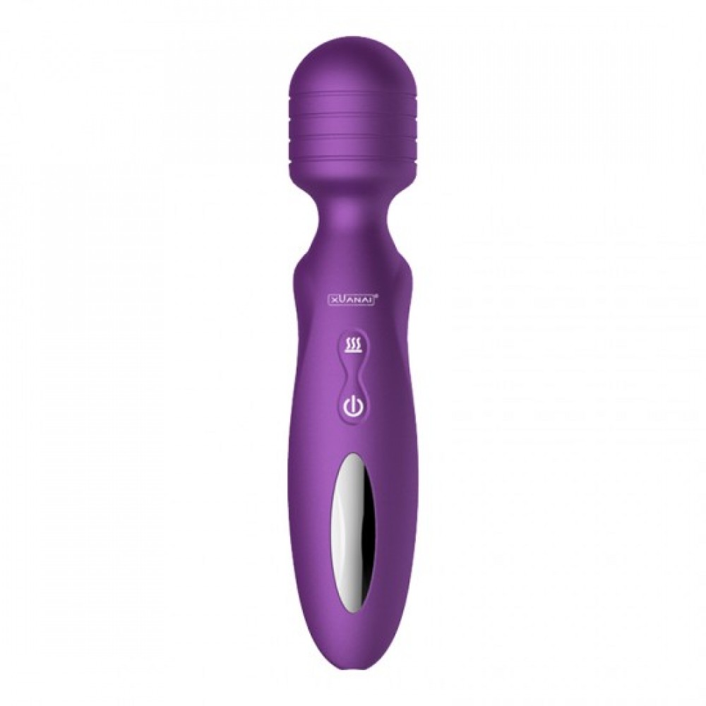 MASSEGE XUANAİ ISITMALI ŞARJLI WAND VİBRATÖR - MOR MASSEGE XUANAİ ISITMALI ŞARJLI WAND VİBRATÖR - MOR