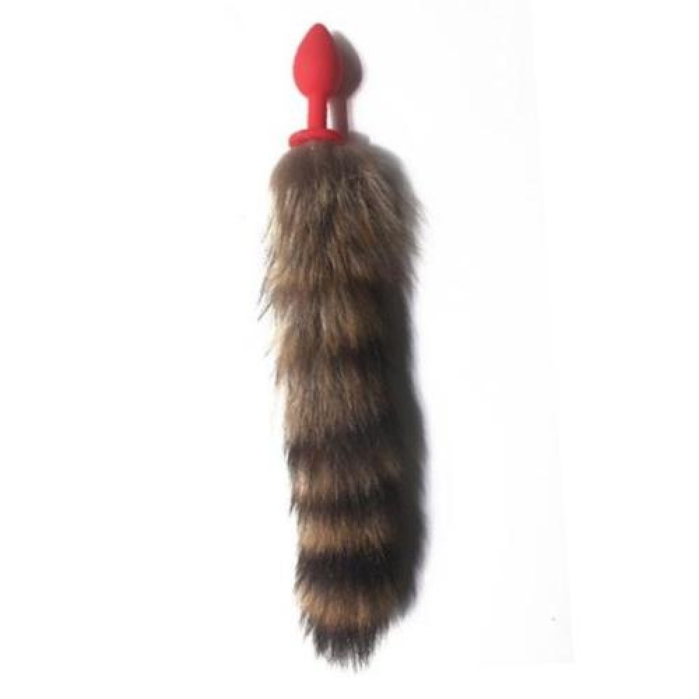 Anal Plug Silikon Uçlu Tilki Kuyruk