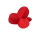 Flower Genişleyen Anal Plug Kırmızı 9 cm