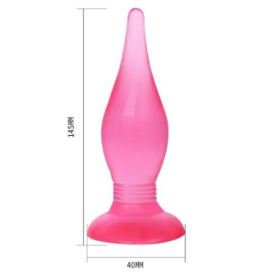 Vantuzlu Jel Anal Alıştırıcı Plug 14,5 cm
