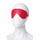 Anonymo BDSM Maske, PU deri, kırmızı, 65 cm