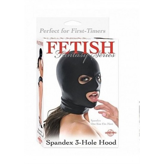 Fetish Maske Spandex 3 Delikli