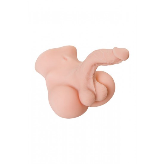 Juicy Pussy by Toyfa Erkeklik organı ile Masturbator Manuel, TPE, Ten, 25 cm