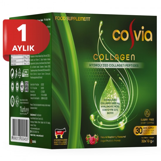 Cosvia Collagen Hidrolize Peptid 1 Pk. 30 Saşe (1 Aylık)