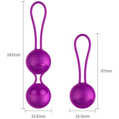        Titreşimli Kumandalı Kegel Vajina  Topları