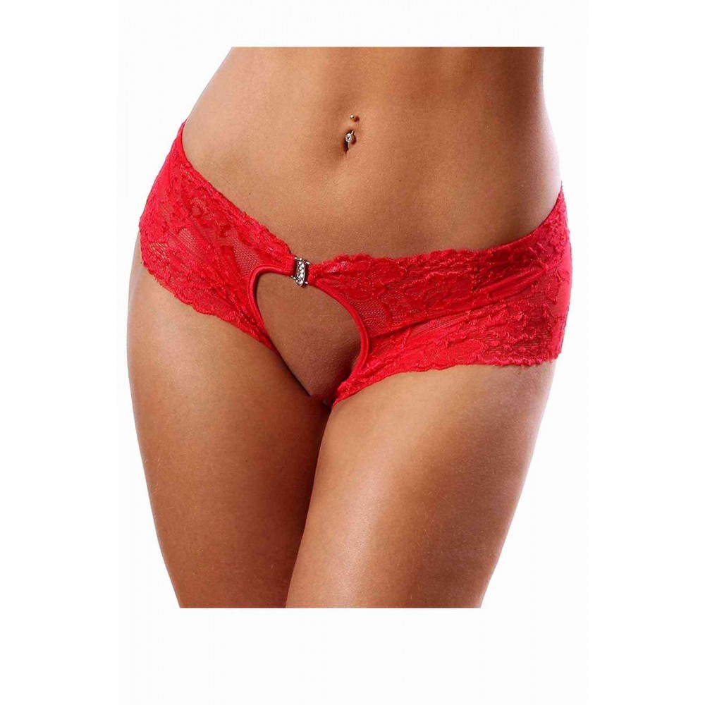 Özel Bölgesi Açık Seksi Külot