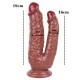 Noctis 19cm Kahverengi Çiftli Dildo No:76