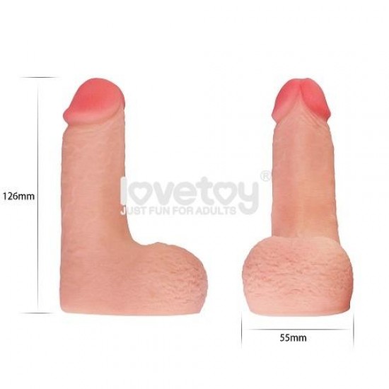 Yumuşak Dokulu Yeni Nesil Realistik Penis 5" Yumuşak Dokulu Yeni Nesil Realistik Penis 5"
