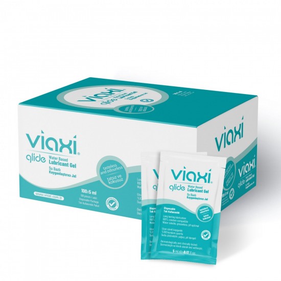 Viaxi Glide Kayganlaştırıcı Jel Sade 100x5 ml