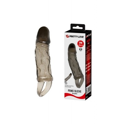      BL 2cm Dolgulu Zenci Penis Kılıfı Uzatmalı Prezervatif Dildo
