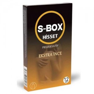 S-Box Ekstra İnce Prezervatif 12'li S-Box Ekstra İnce Prezervatif 12'li