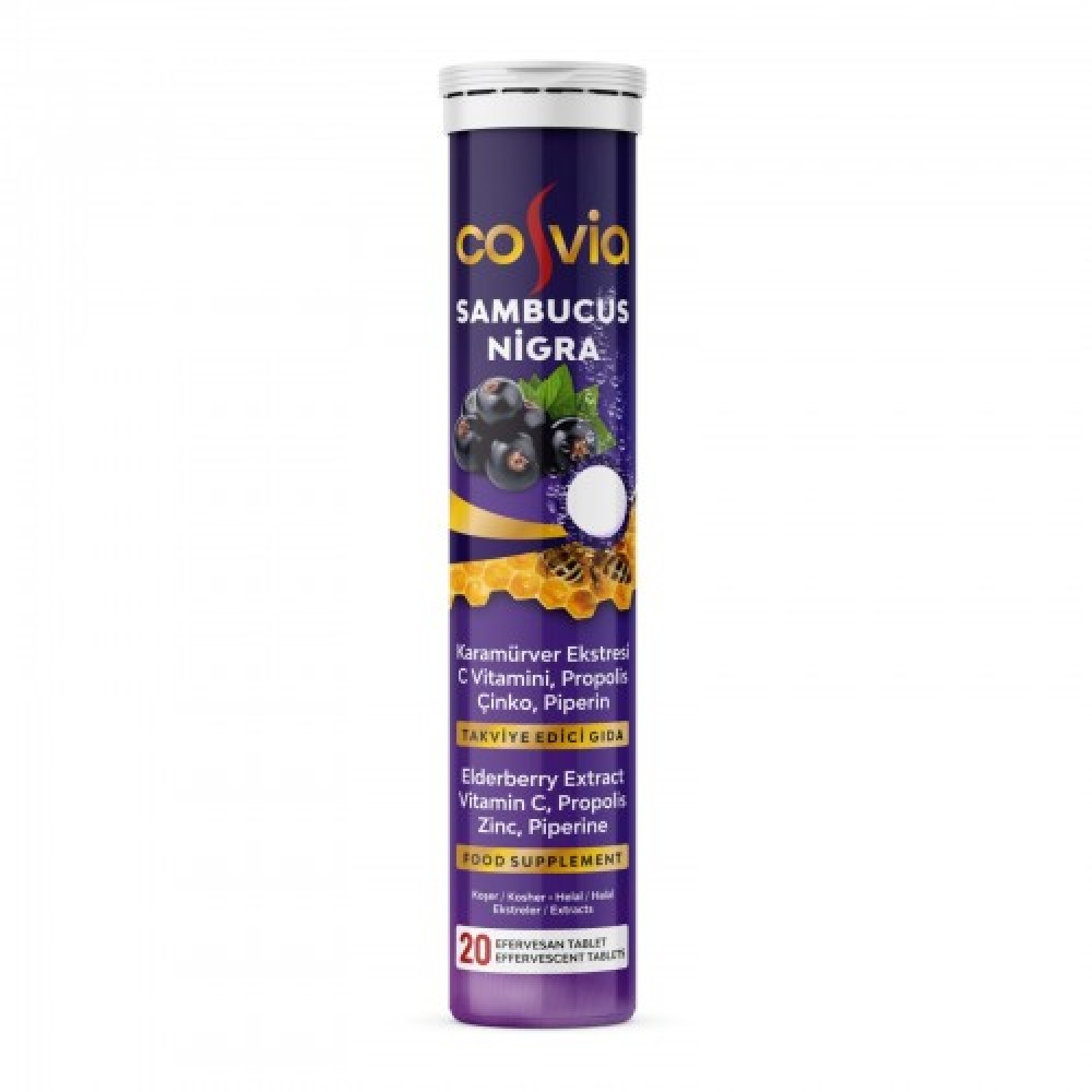 Cosvia Sambucus Nigra 20 Efervesan Tablet