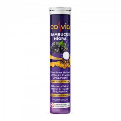 Cosvia Sambucus Nigra 20 Efervesan Tablet