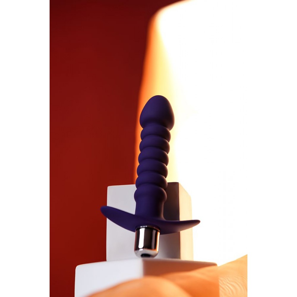ToDo by Toyfa Condal anal vibratör, suya dayanıklı, silikon, mor, 14 cm, Ø 2,9 cm