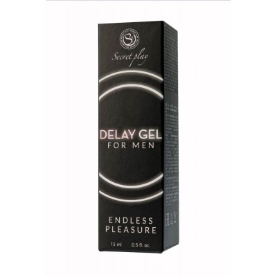                         SECRET PLAY Geciktirici Kayganlaştırıcı Jel, erkekler için, 15 ml