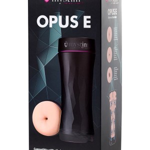                     Mystim Opus E Anus Masturbatör, TPE, Ten, 21,5 cm