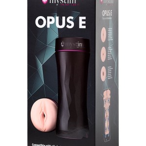                     Mystim Opus E Vagina Masturbatör, TPE, Ten, 21.5 cm