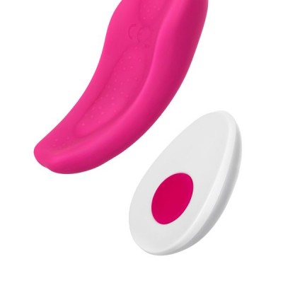 JOS FLİRTY Klitoral Vibratör, silikon, pembe, 9,3 cm 