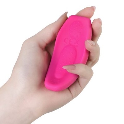 JOS FLİRTY Klitoral Vibratör, silikon, pembe, 9,3 cm 