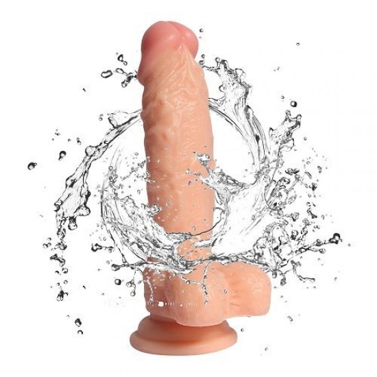 17 CM Güçlü Vantuzlu Süper Gerçekçi Realistik Penis Anal Dildo